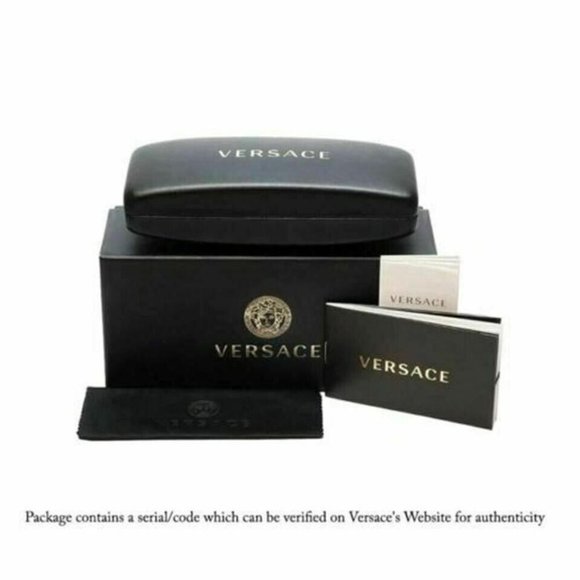 Versace VE1256-1252-53 Gold Demo Lens Women's Eyeglasses - Picture 5 of 5